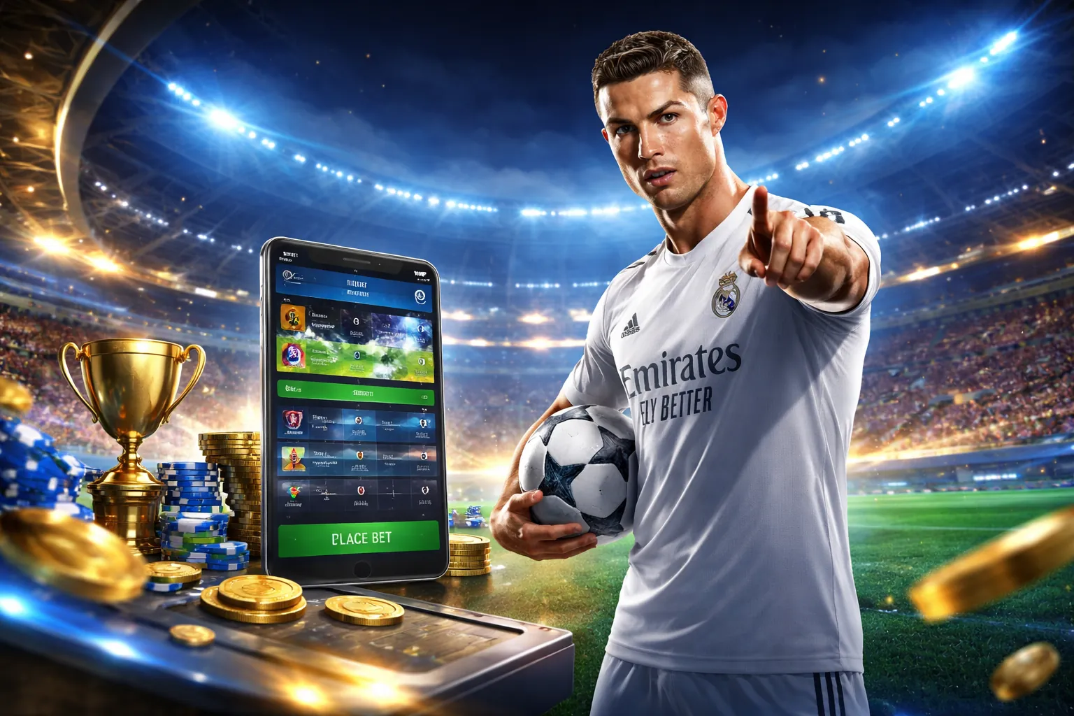 Hình nền mã khuyến mãi 1xBet của Rigobert Song